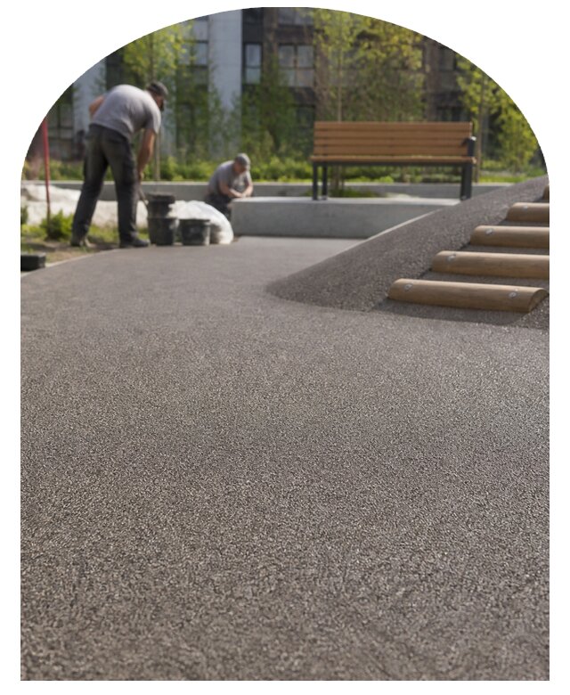 Бесшовное резиновое покрытие в Сарапуле от 3613 р. | Метпроект-Срл